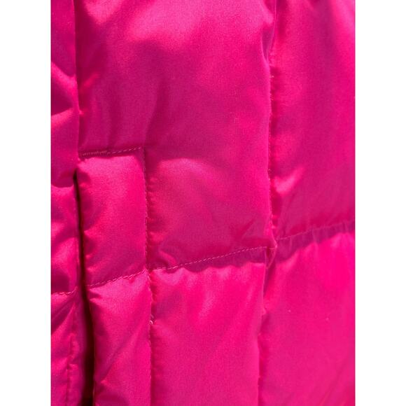 Women's Land's End Down Puffer Vest in Pink, Size Small, EUC - Picture 3 of 3